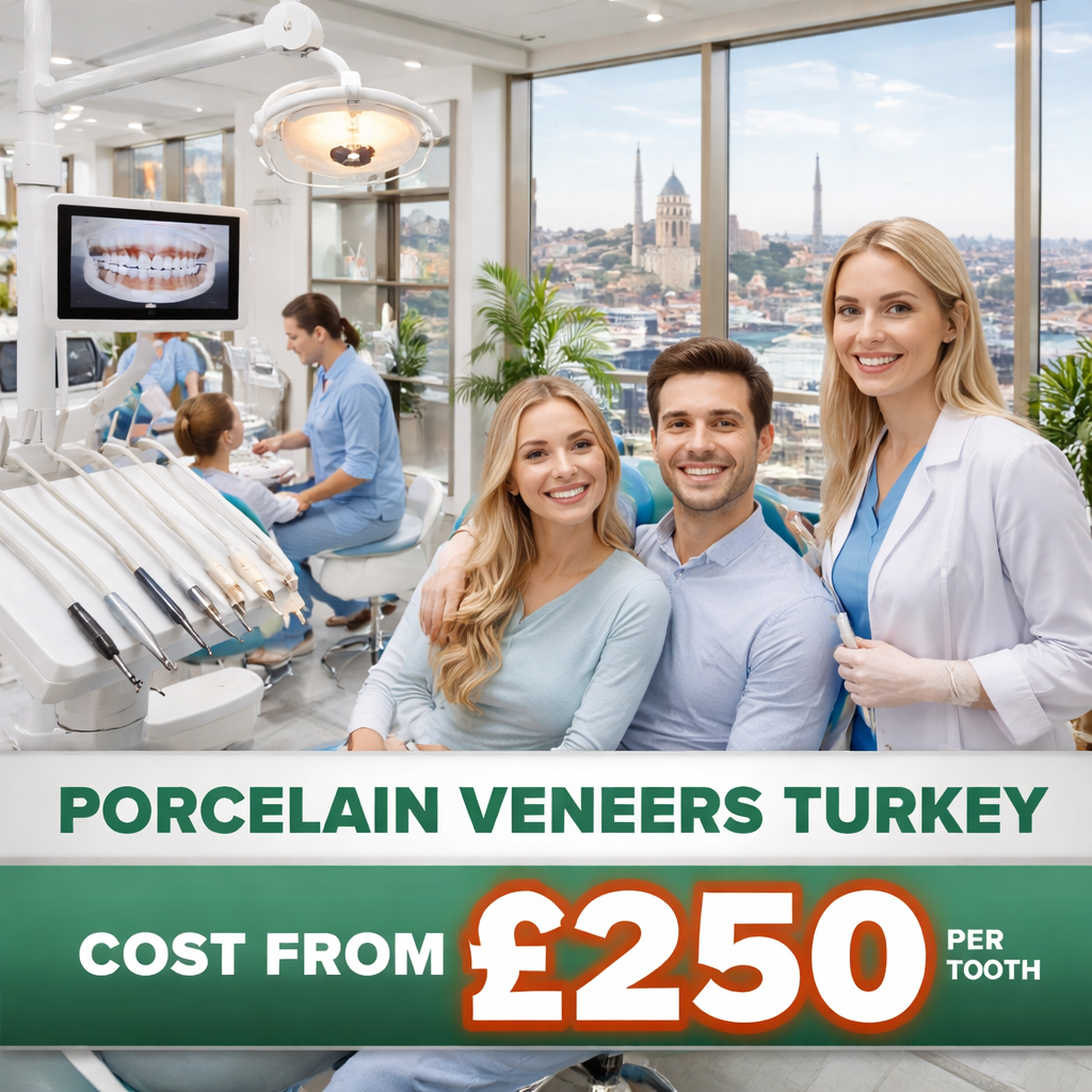 Porcelain Veneers Turkey Cost per Tooth: Full Guide 2026